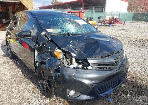 2012 Toyota Yaris Le из США, поврежденный, VIN JTDJTUD36CD513676